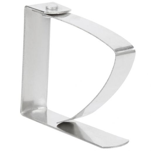 Winco TBC-1, Stainless Steel Table Cloth Clip, 1-Dozen
