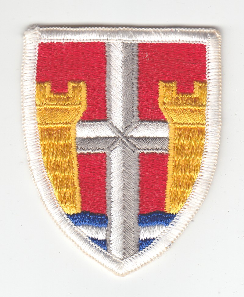 Army Patch: Puerto Rico National Guard Headquarters - merrowed edge
