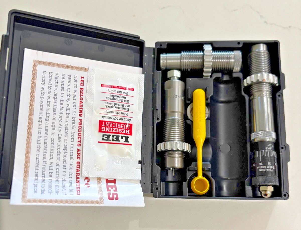 LEE 90559 375 H&H MAGNUM PACESETTER MICROMETER 3-DIE SET *SHIPS INSURED*