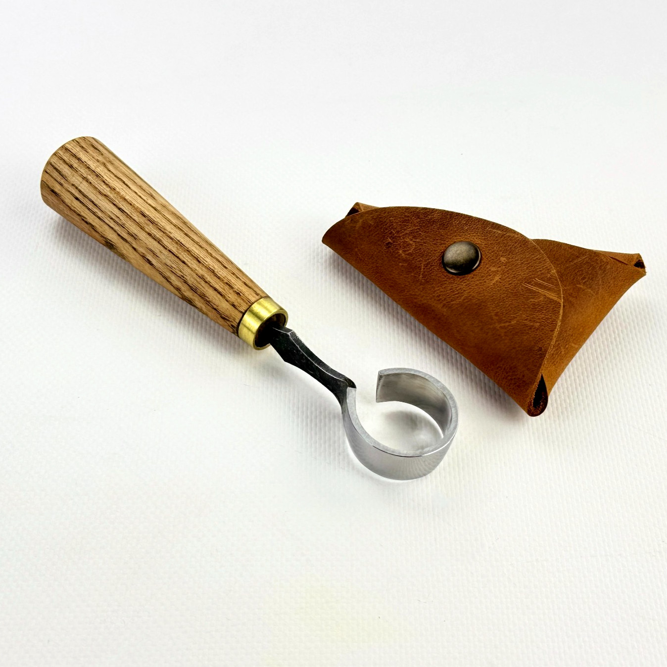 Spoon Carving Scorp Knife. Razor Sharp Blade. Wood Carving Tool for Beginners.