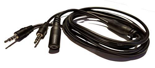 Party Chat Link Chat Adapter Cable Wire for Xbox One,Xbox Series X/S,Playstation