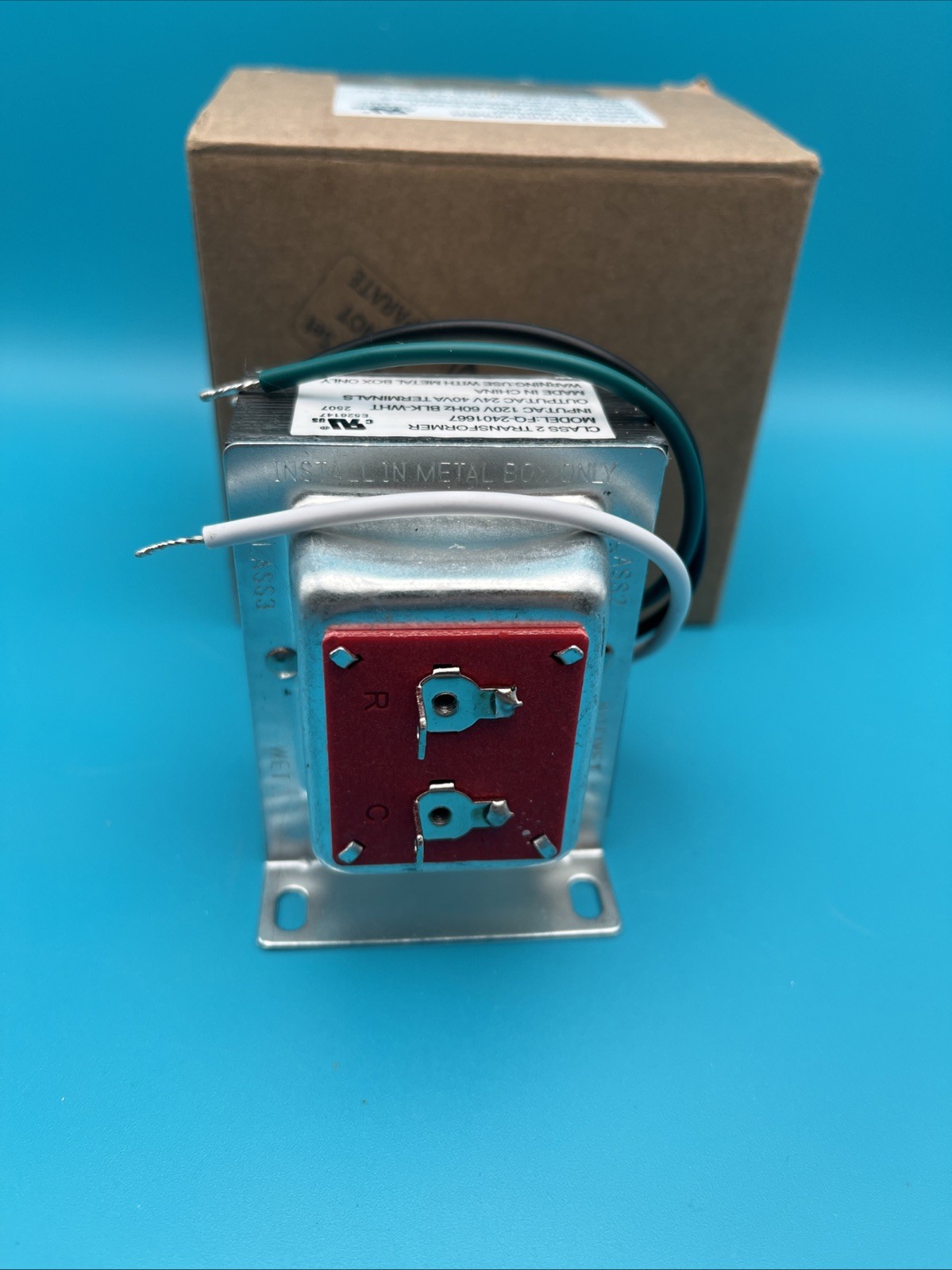 Maxdot Doorbell Transformer 24V 40VA Compatible with Ring Doorbell, Safe UL L...
