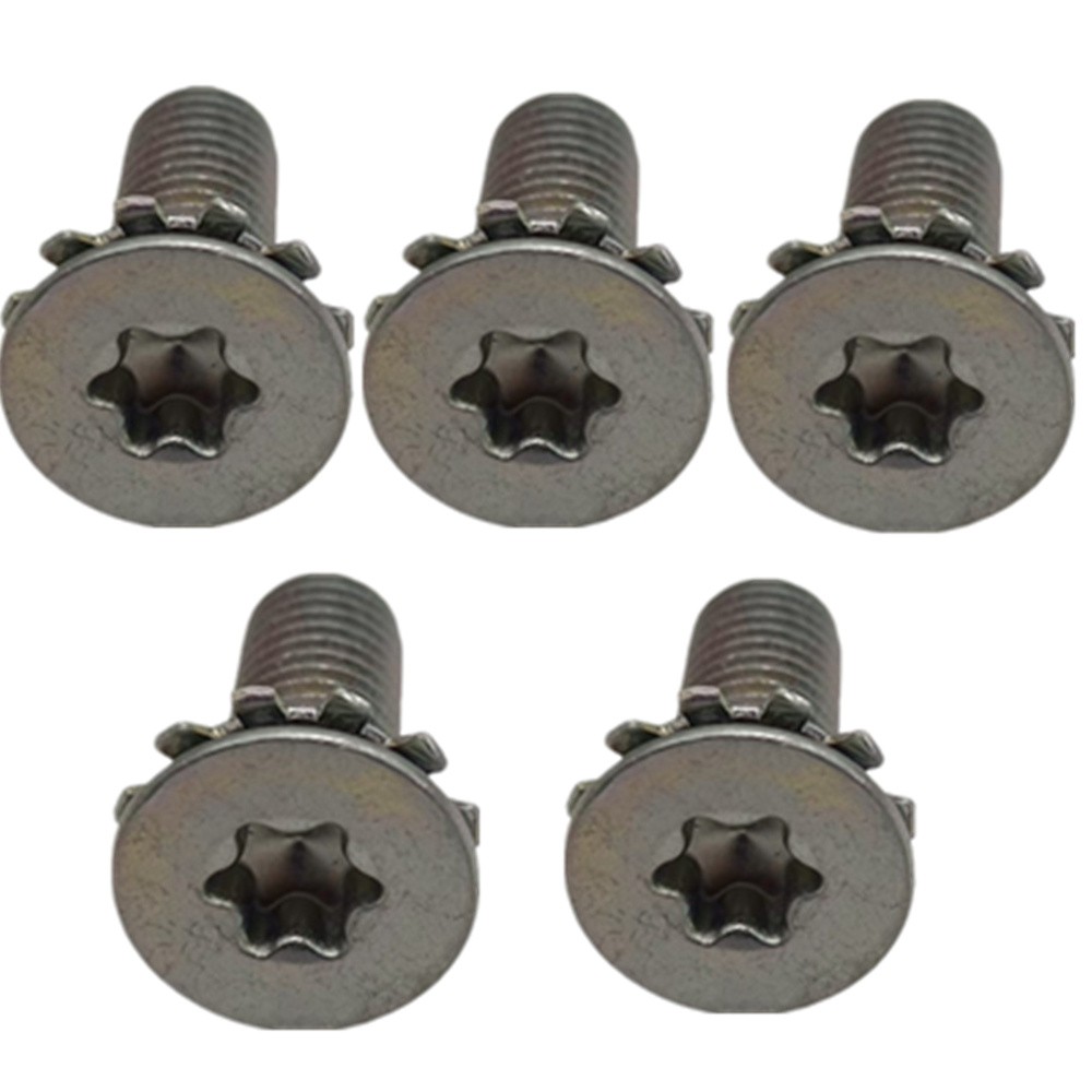 5PCS Car Door Lock Buckle Fixing Screw 90440-0825E Fit for Mazda 3 6  CX-3 CX-5