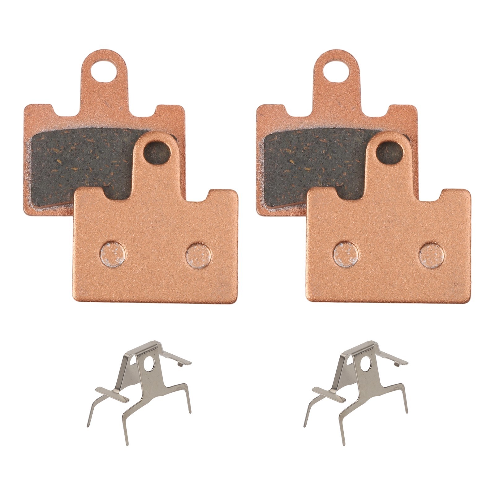 Disc Brake Pads 2 Pack for E Bikes Featuring High Temperature Resistance