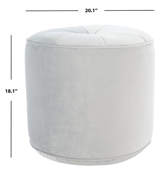 Safavieh Hawkem Cylinder Ottoman, Reduced Price 2172710235 OTT4502B