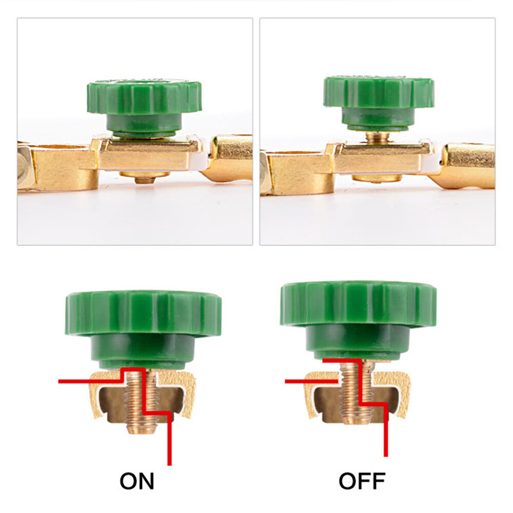 Richbrook Discarnect Car Battery Disconnect Isolator Cut-Off Switch Alloy / ๑