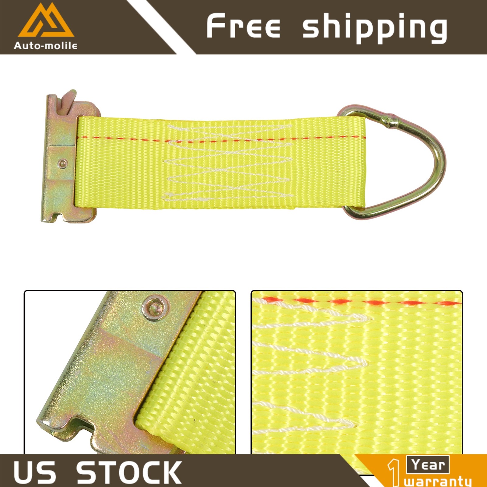 Heavy Loads For Trucks Vans Trailer 5' E Track Tie Down Rail System 28 Pack