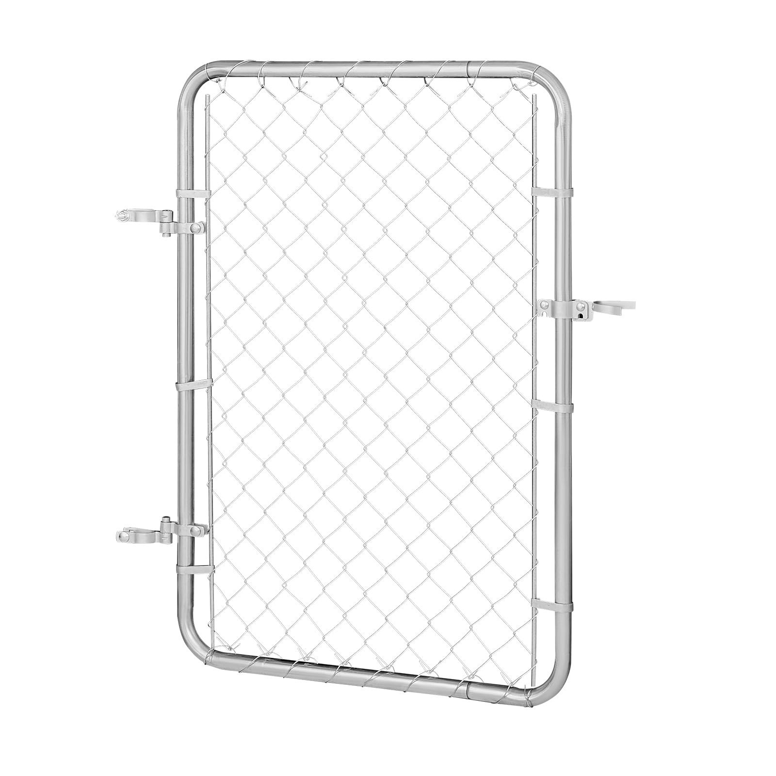VEVOR Chain Link Fence Gate 32x46 in Adjustable Rust-Resistant
