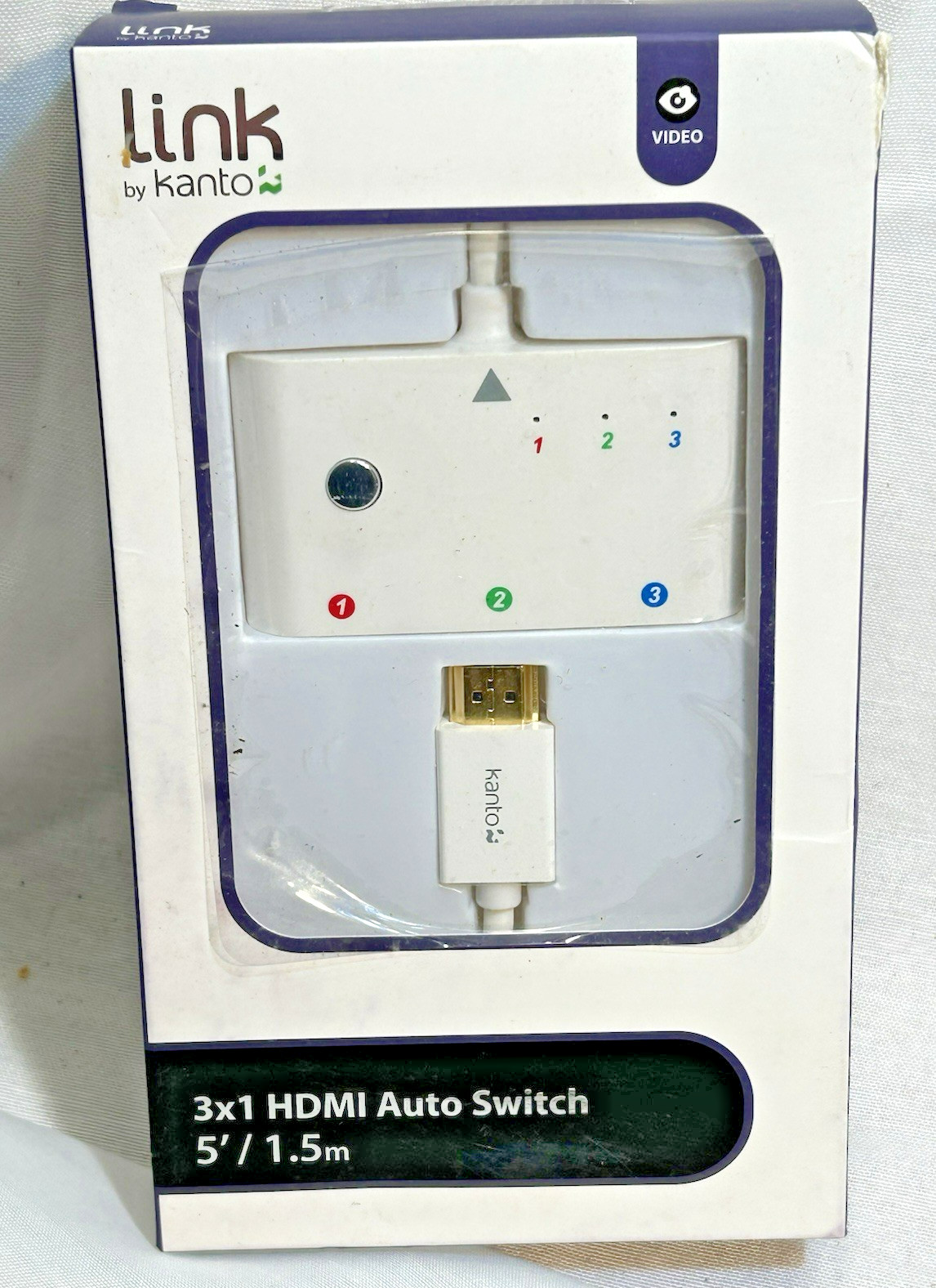 Link By Kano 3x1 HDMI Auto Switch 5’ PC201-1500w