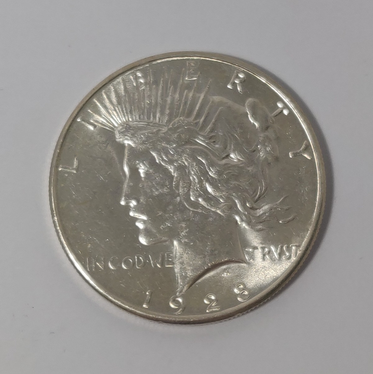 1928-S PEACE SILVER DOLLAR