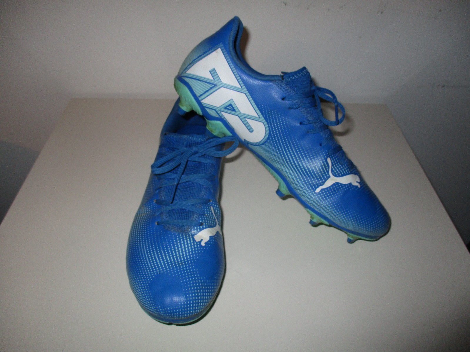 PUMA Future 7 Play FG/AG 107939-01 Men’s Soccer Cleats Blue Mens sz 7