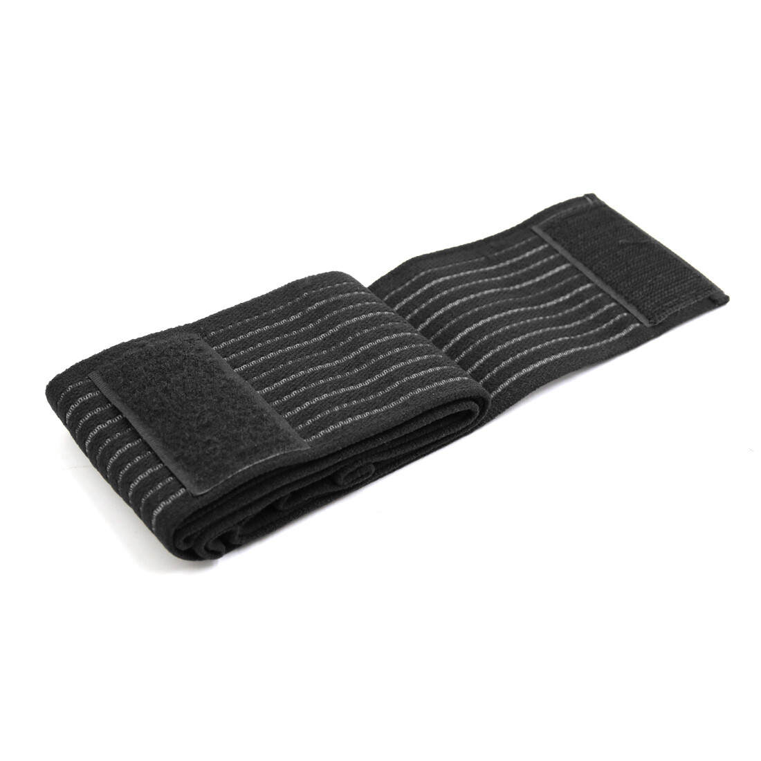Black Hook Loop Closure Knee Support Wrap Bandage Sport Guard Brace Strap