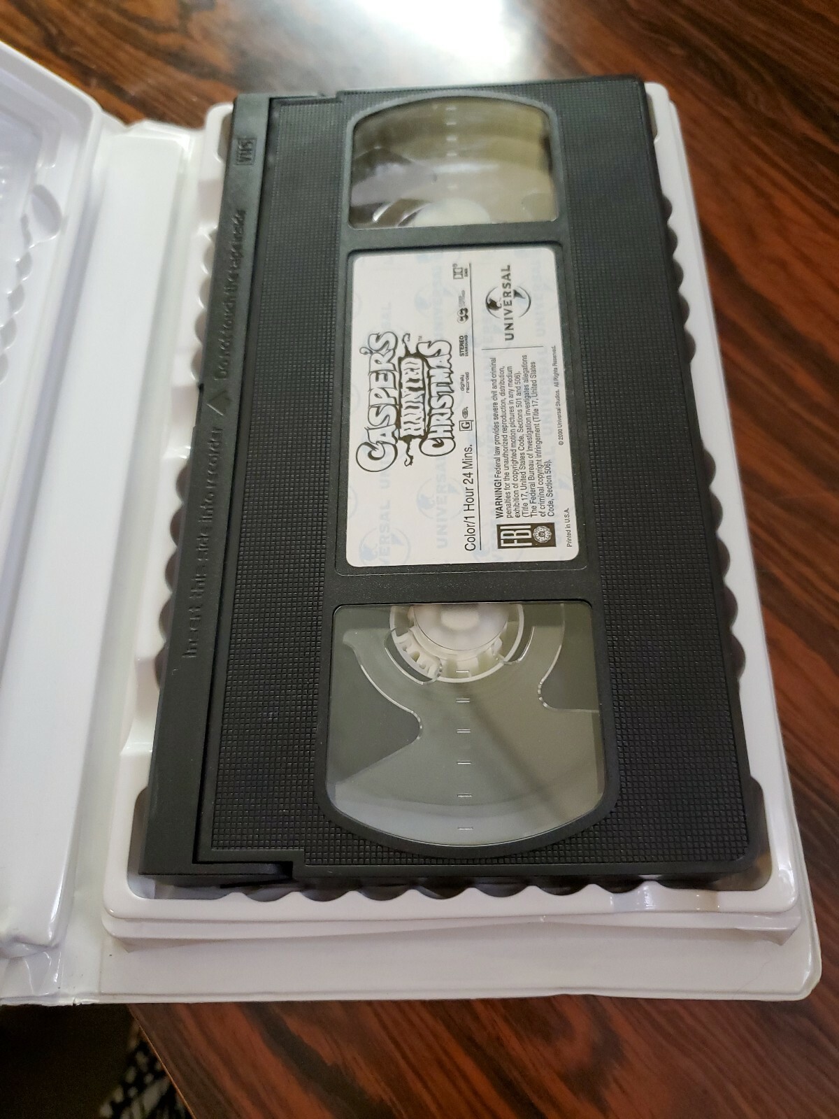Caspers Haunted Christmas (VHS, 2000) the friendly ghost