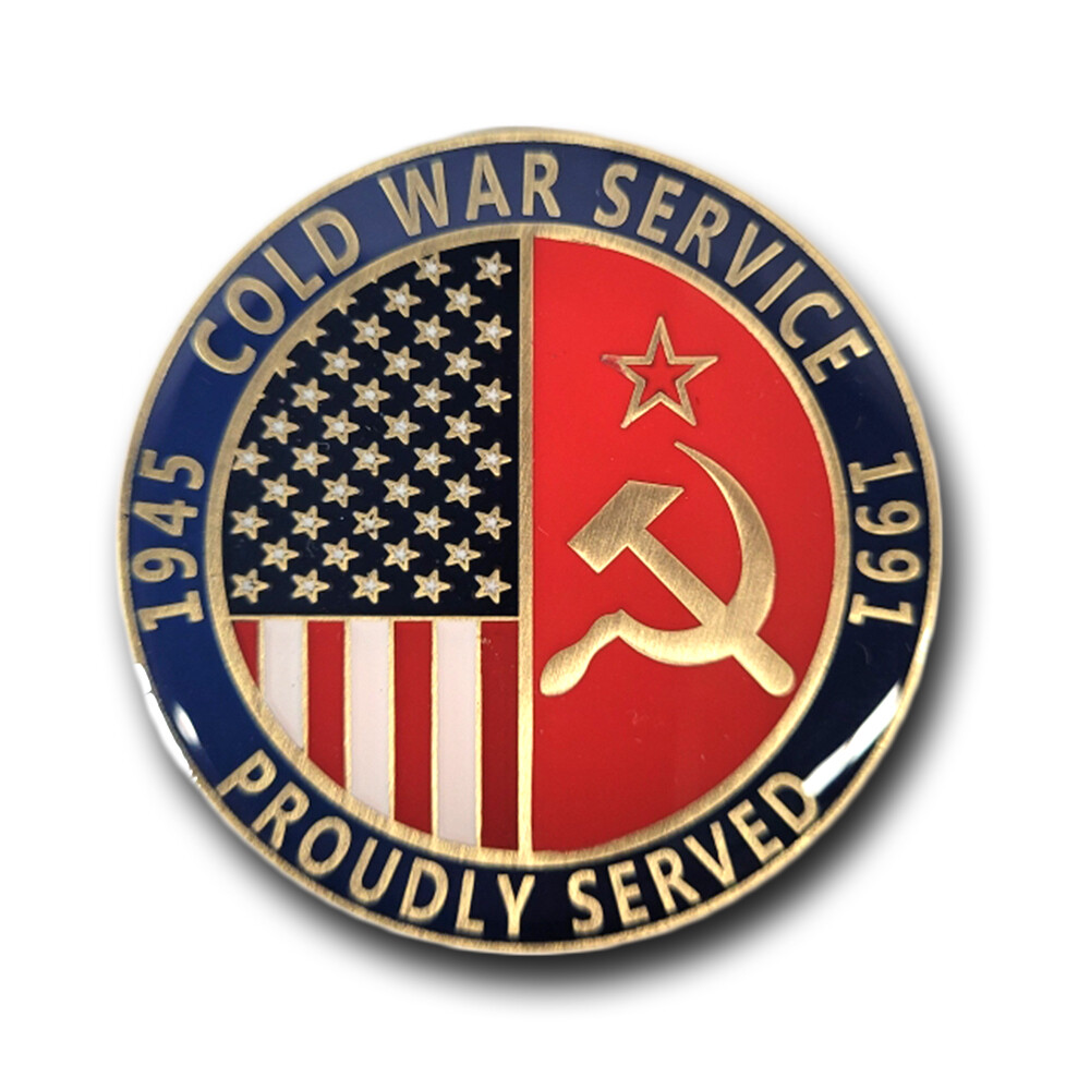 USS Kitty Hawk CV-63 Cold War Service Silhouette Challenge Coin