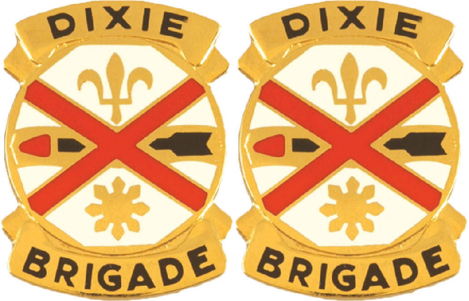 31st Armor Brigade Distinctive Unit Insignia - Pair - Dixie Brigade
