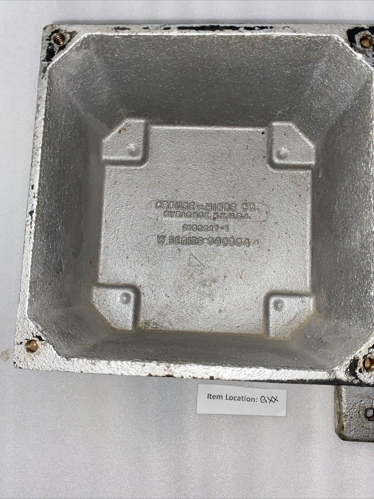 CROUSE HINDS 424 B JUNCTION & PULL BOX RAINTIGHT