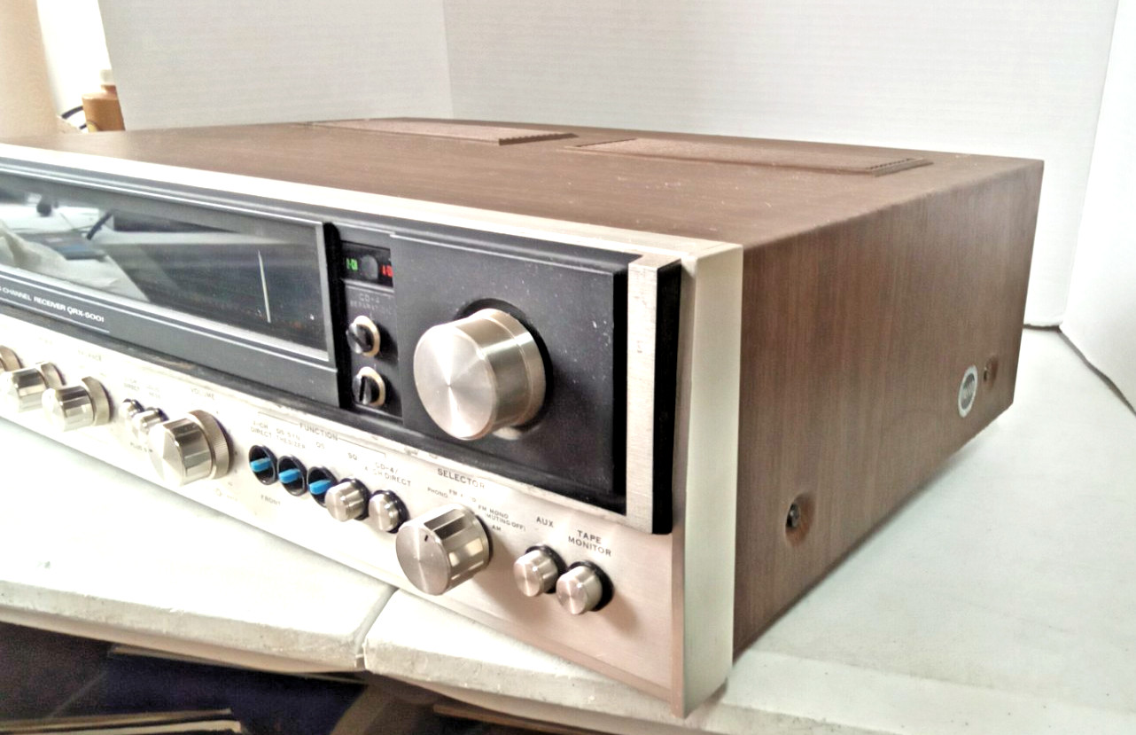 Sansui QRX-5001 4-Channel Quadraphonic Stereo Receiver - Working! TESTED!!!