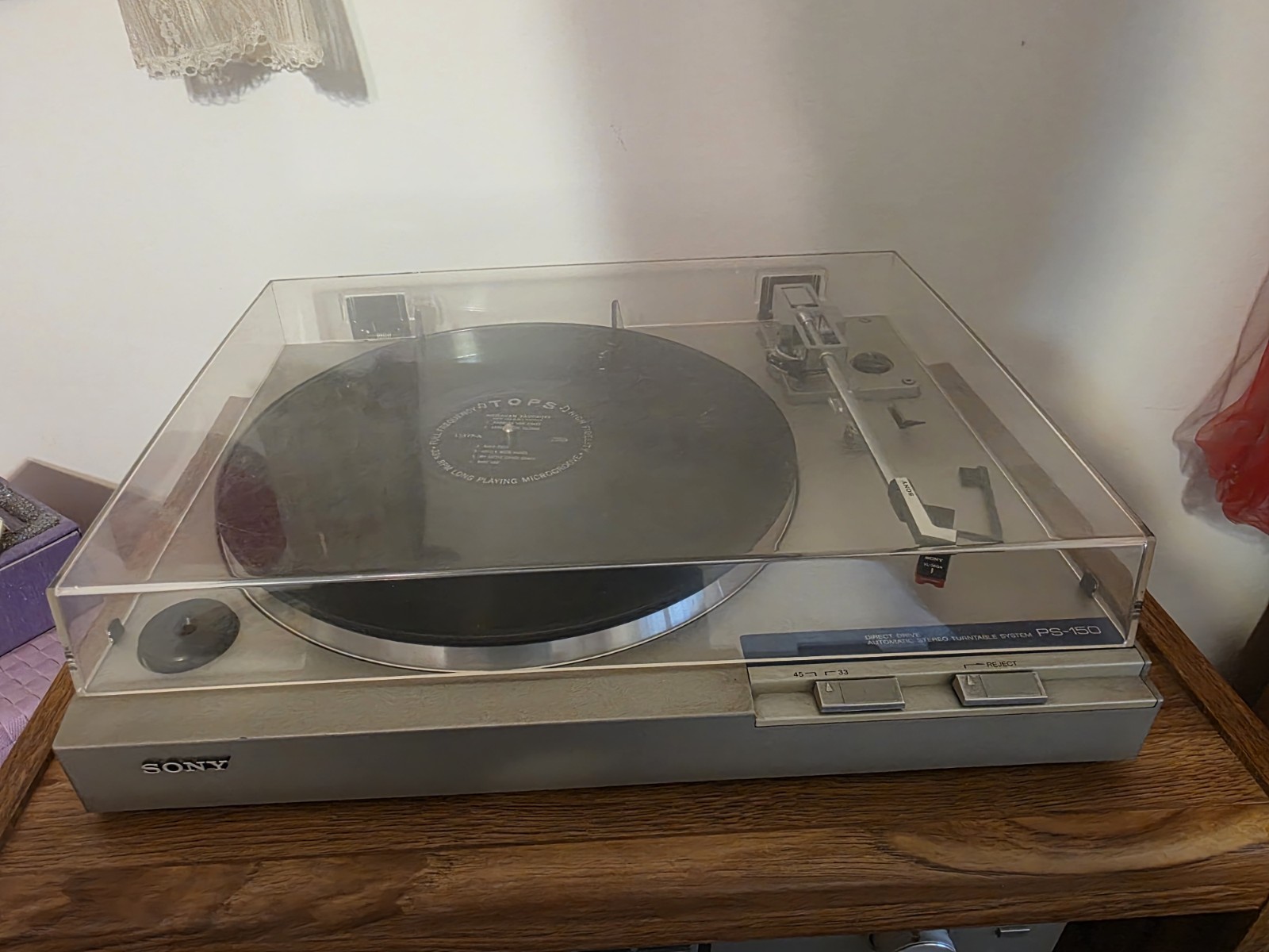Vintage Sony STR-VX22 FM Stereo Receiver Japan & Sony PS-150 Turntable