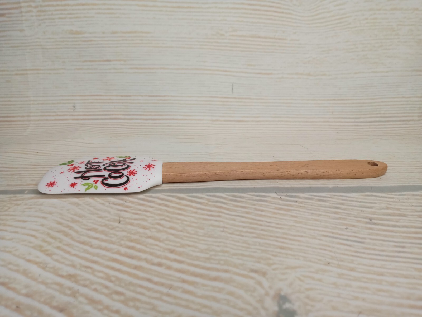 New! "Hot Cocoa" Silicon Spatula Kitchen Bake Scraper Winter Christmas Chocolate