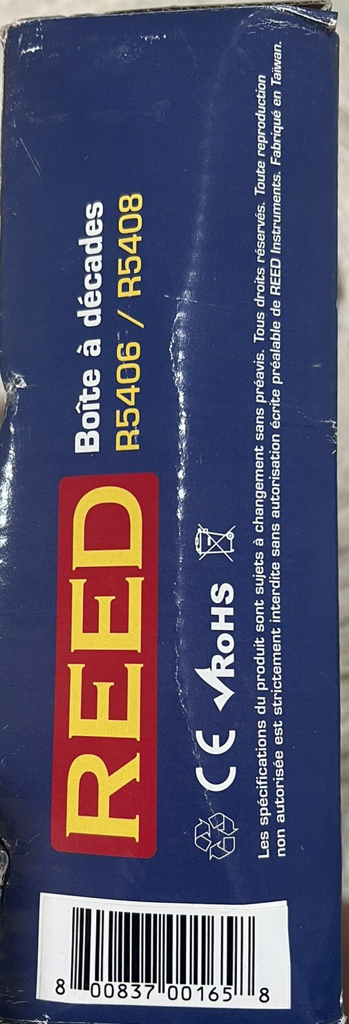 REED Instruments R5408 Resistance Decade Box