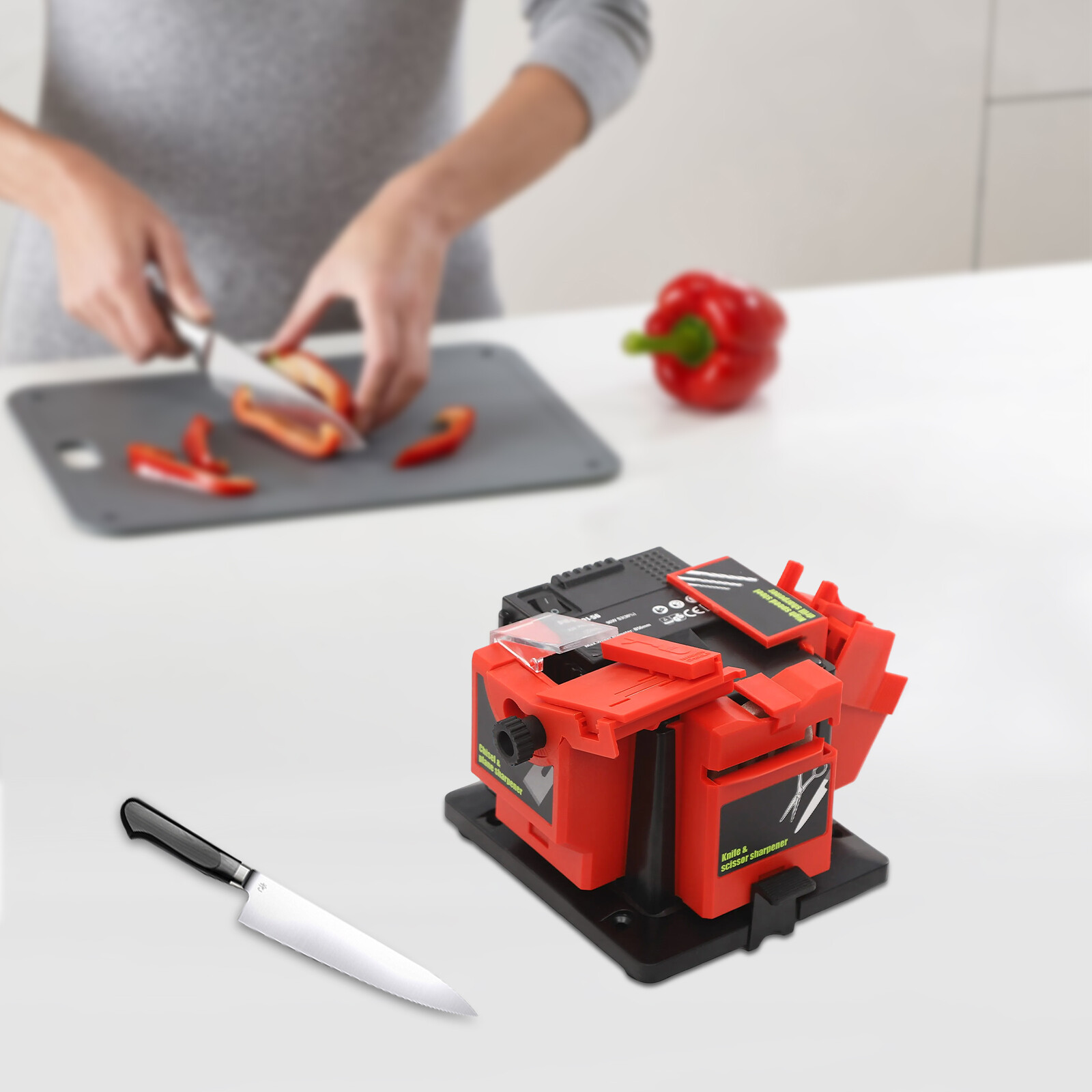 Multifunctional Chisel Planer Sharpener Electric Chisel Sharpening Machine 96W