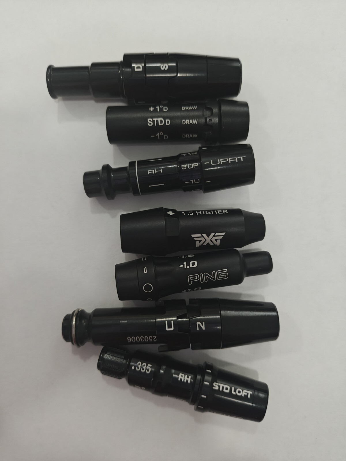 Golf Adapters 10 Packs, Callaway, Cobra, Mizuno,Ping,PXG,Titleist,TaylorMade,ETC