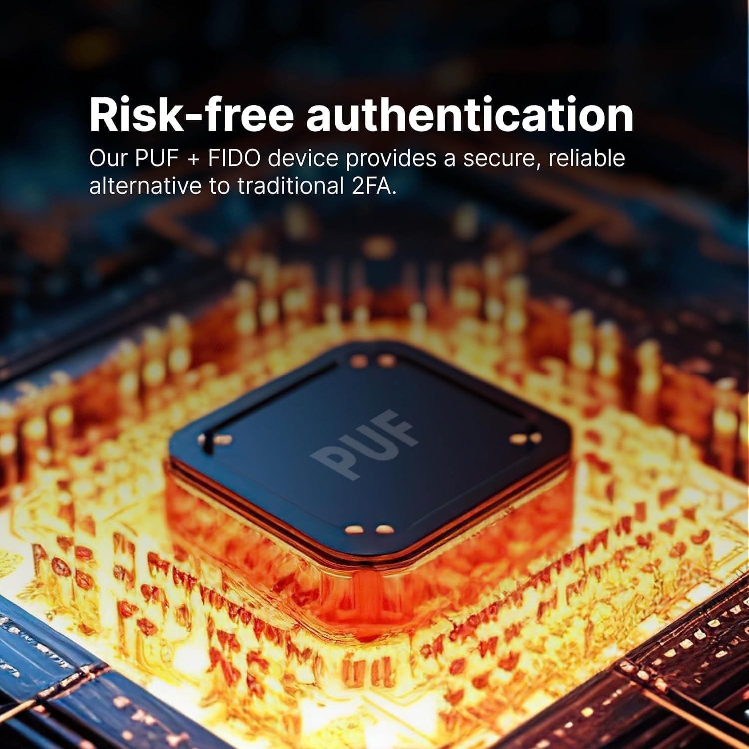 Universal USB-C Security Key with PUF Technology - Enhanced Cyber Protection