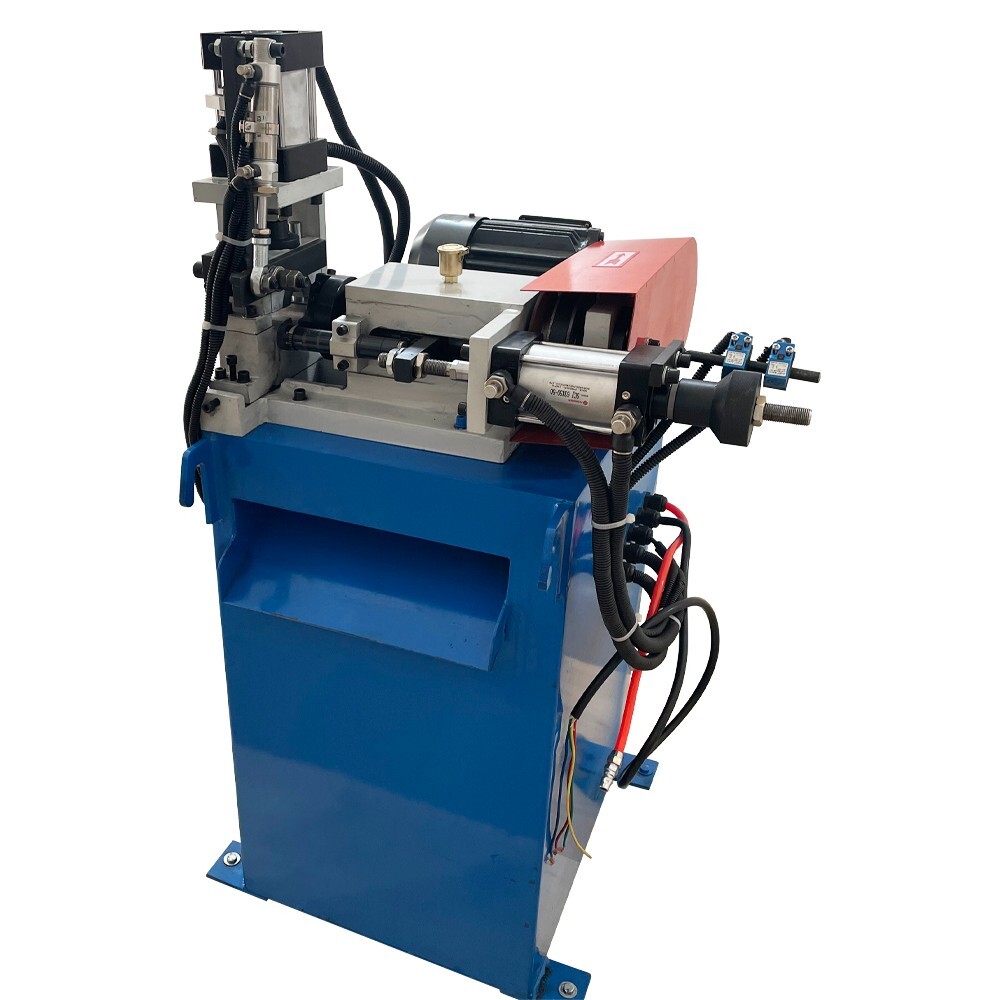 LDJ-60 Single End Air-operated Chamfering Bevelling Deburring Machine 220V