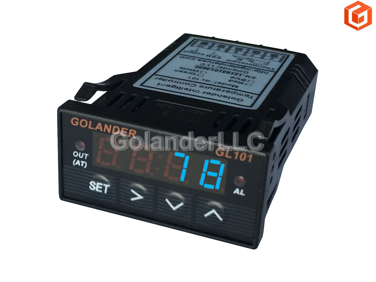 Universal 1/32DIN Digital  F/C PID Temperature Controller, Blue