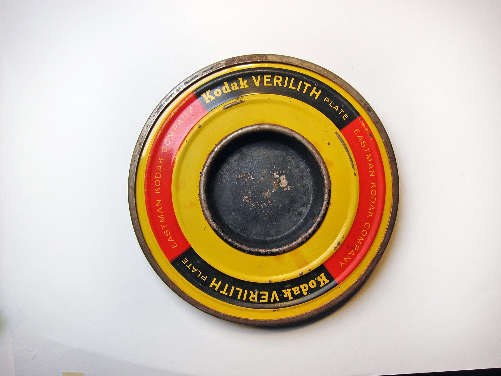 Eastman Kodak Factory Metal End Cap from Verilith Film Roll
