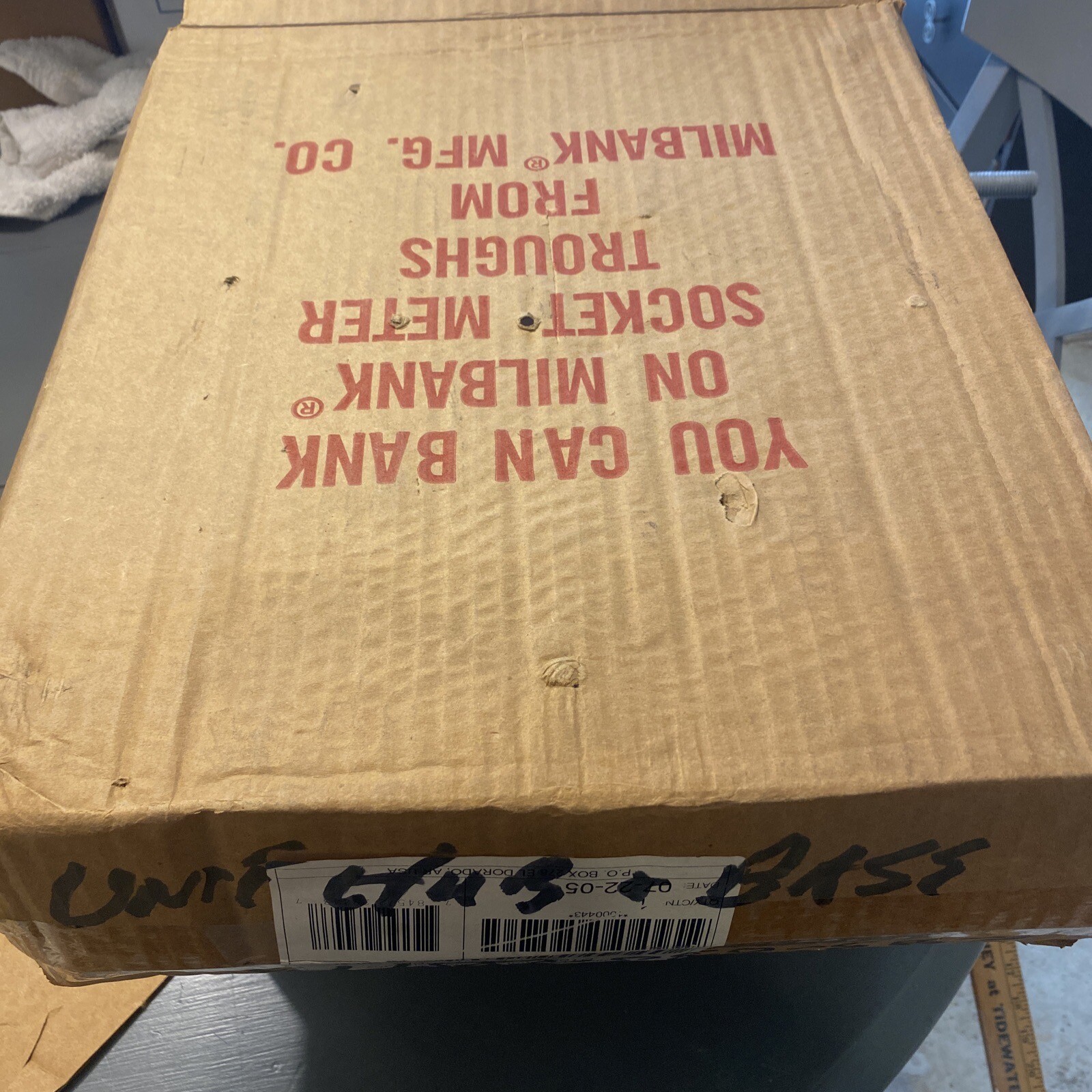 Millbank U1980-XTL-CAPL Multi Position Meter Socket 200 Amp 4 Terminal 600 Vac