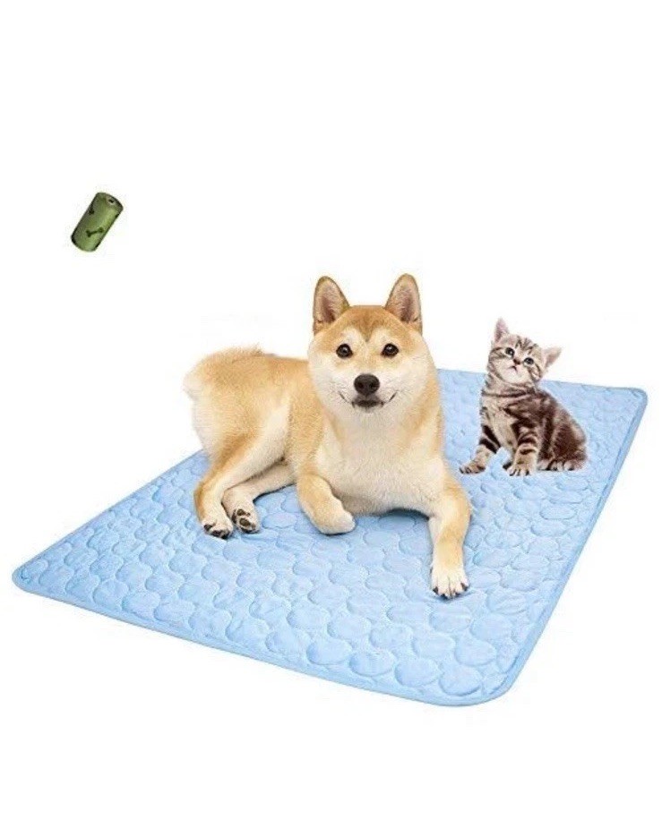 Pets Summer Cooling Mat & Sleeping Pad Water Absorption Top Waterproof Bottom XL
