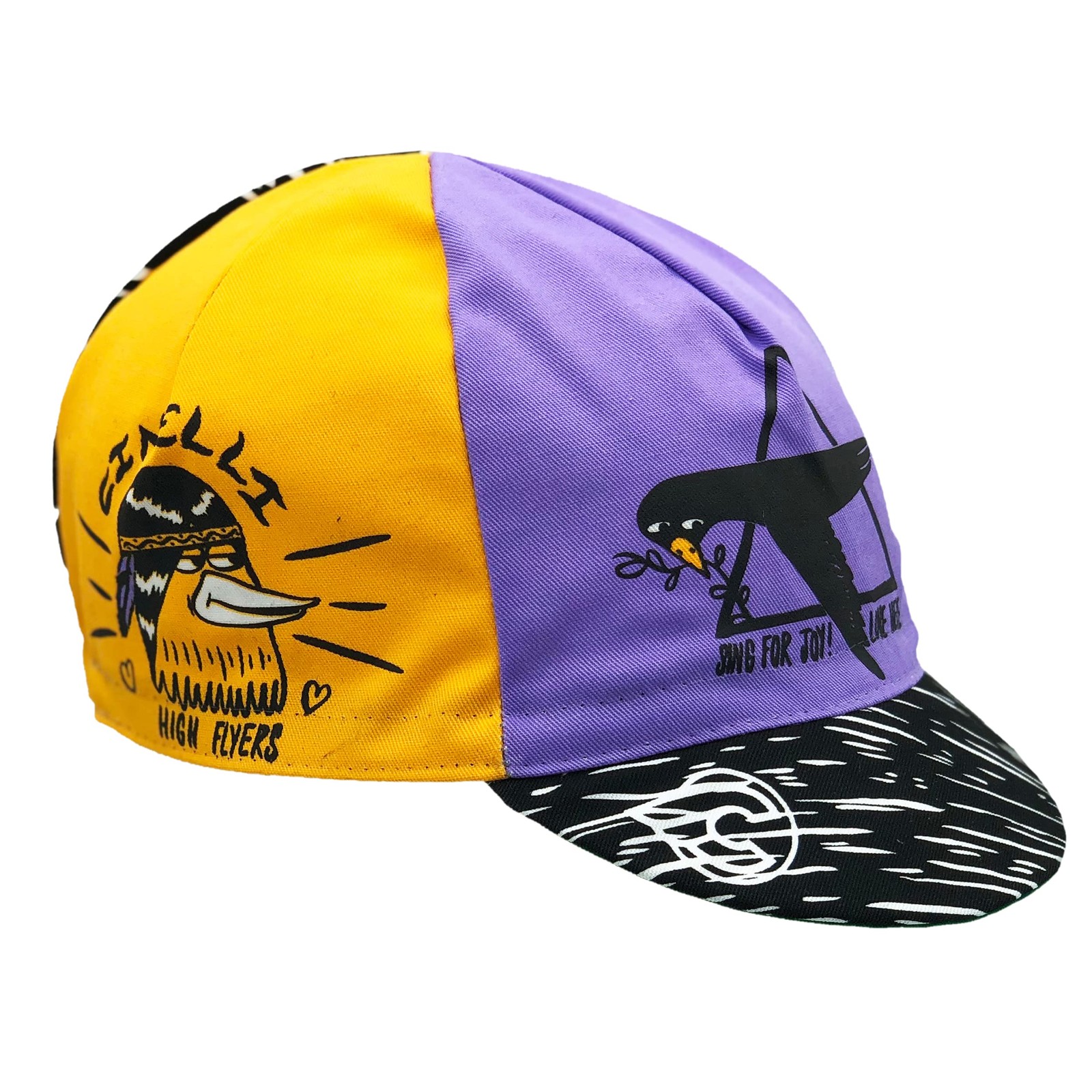 Cinelli Unisex Stevie Gee Cycling Cap One Size High Flyers
