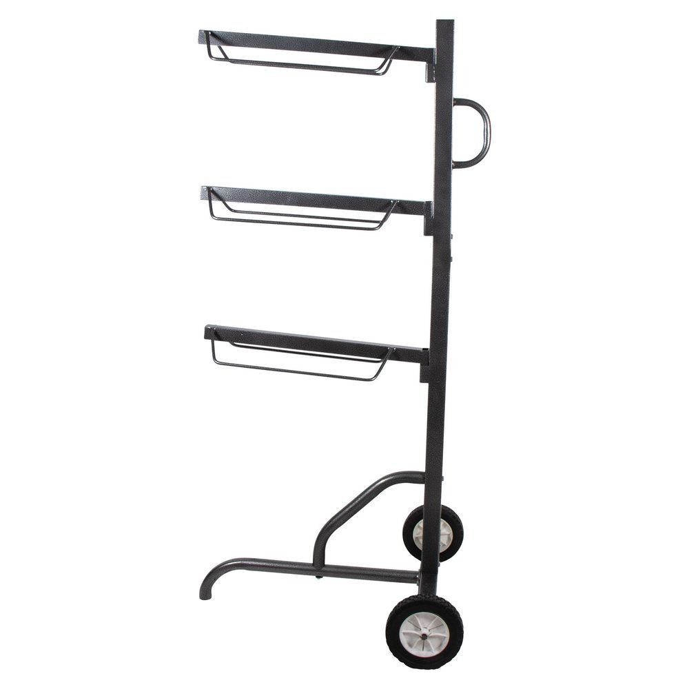Easy-Up Pro Series 3 Tier Saddle Rack on Wheels | Removable and Convenient  Rack