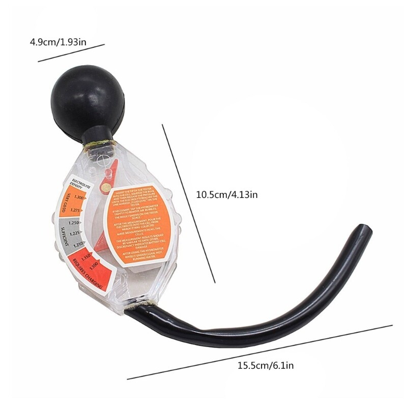 Acid Analyzer Density Tool Vehicle Hydrometer Rapid Tester
