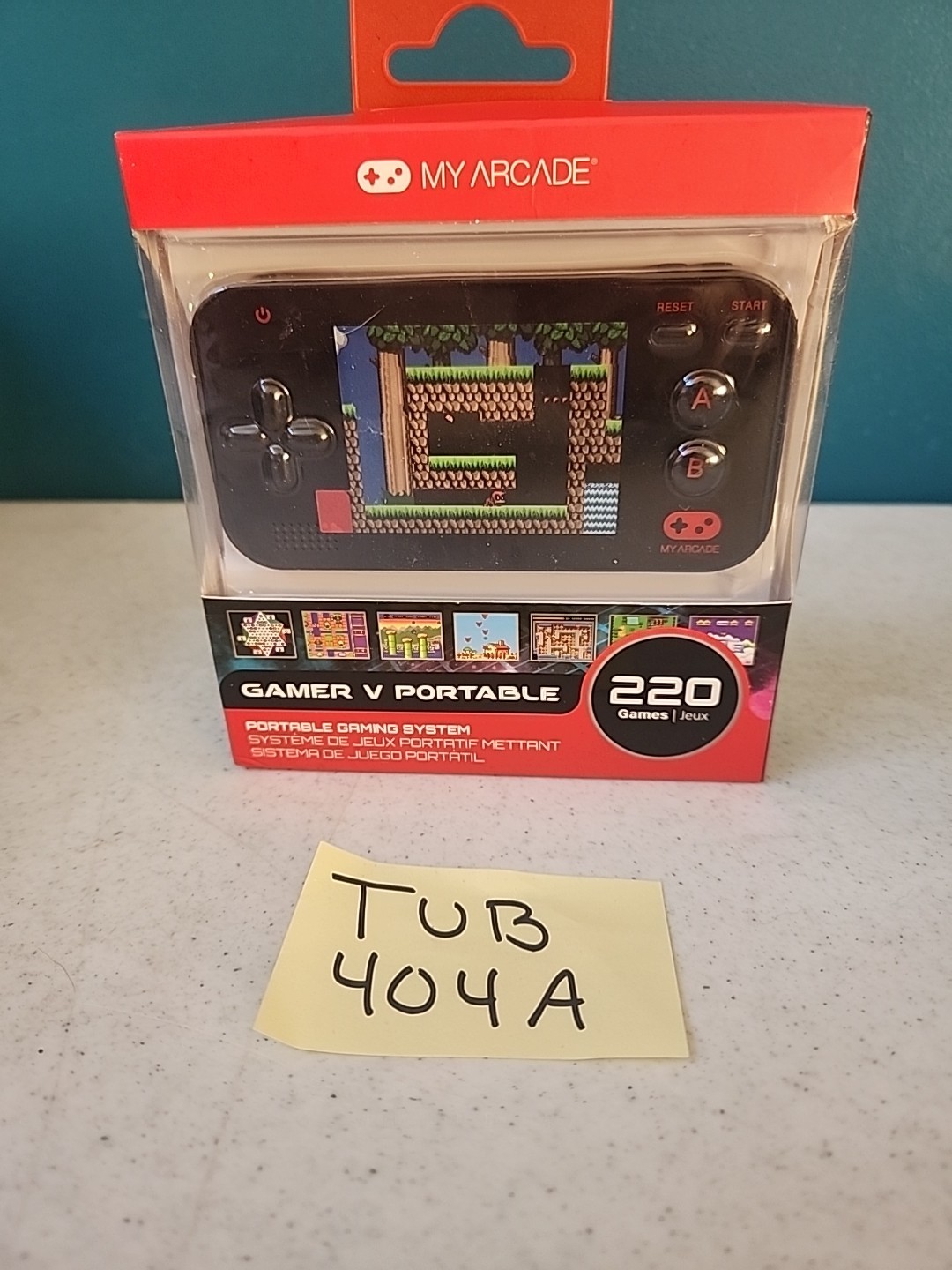 My Arcade - Gamer V Portable 220 Games - Portable Gaming System - *New in Box*