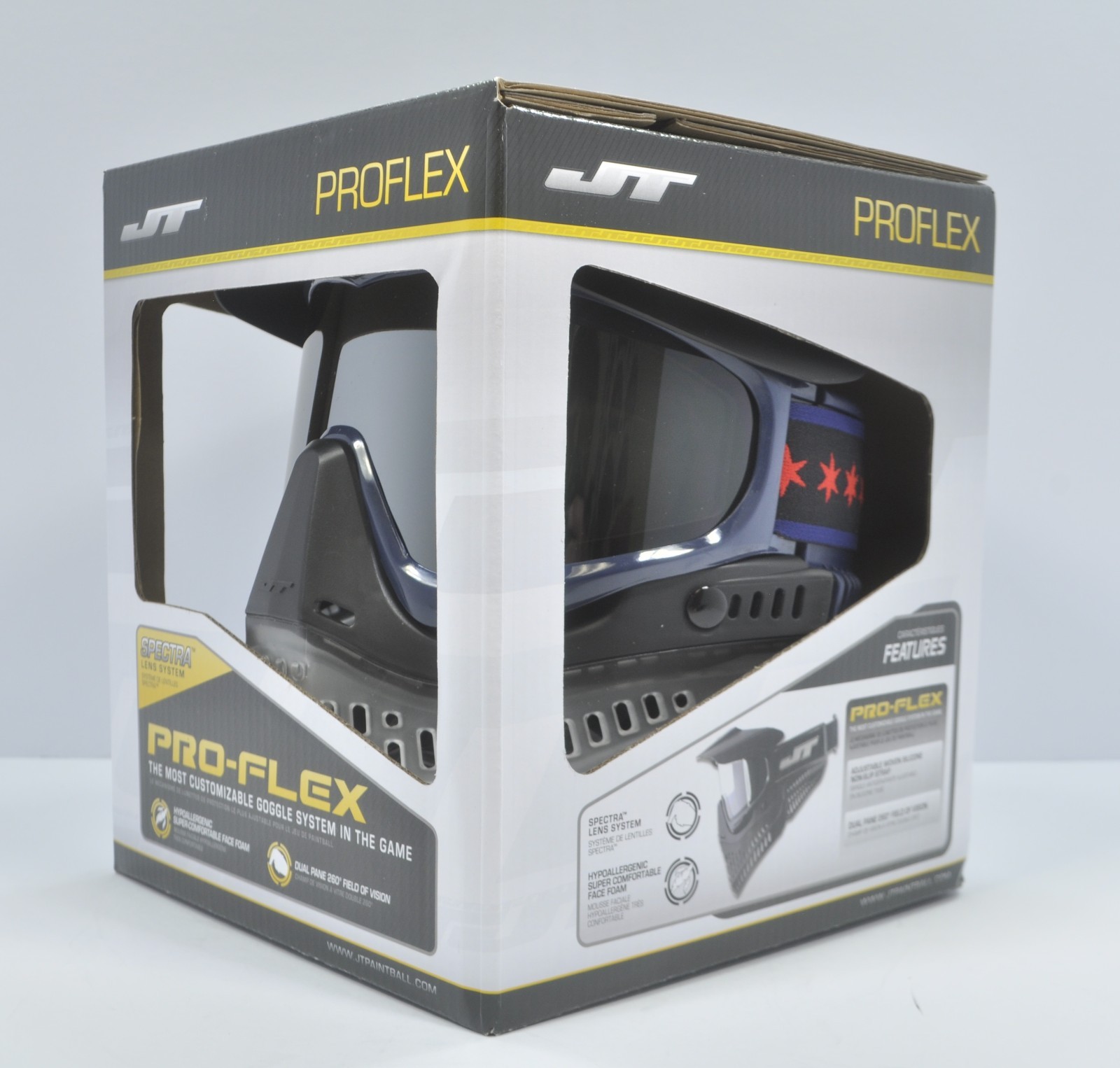 JT Proflex - Limited Edition - Team Aftershock w/ Chrome Lens