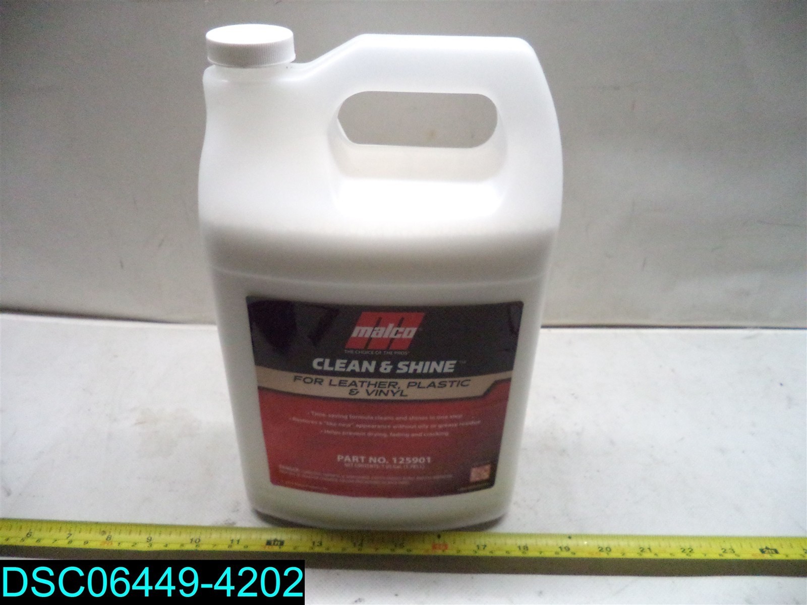 1 GALLON Malco Clean & Shine Interior Car Cleaner 125901 075929359010