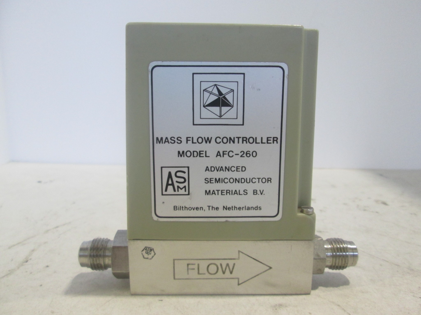 ASM, AFC-260, Mass Flow Controller, 100 SCCM, PH3, Used