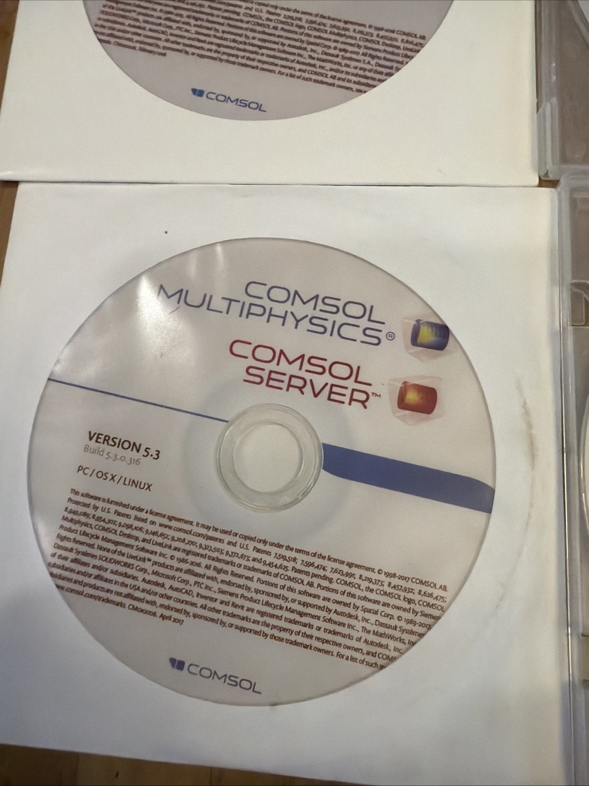 Lot Of 9 Comsol Multiphysics Comsol Server Software Discs See Pics