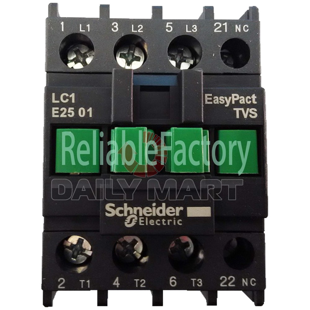 New Schneider LC1E2501M5N LC1-E2501M5N AC220V Contactor 25A