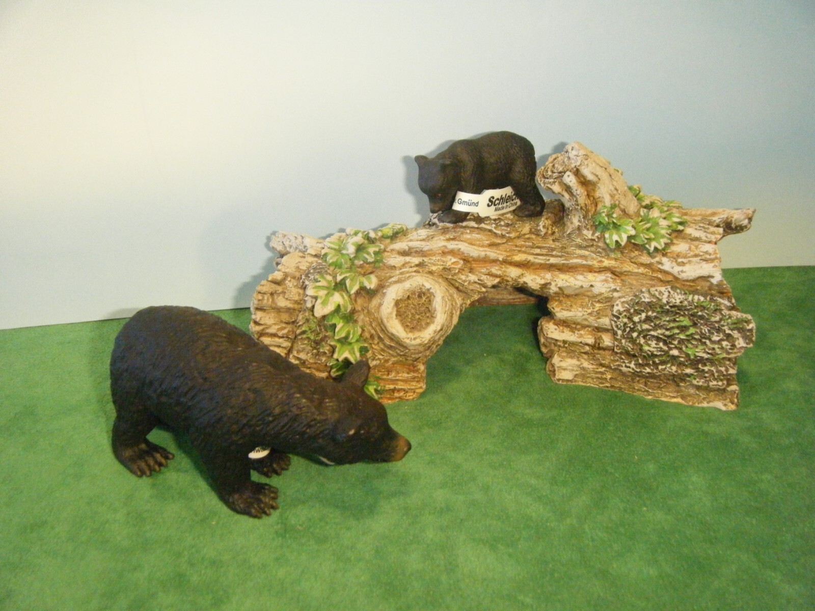 SCHLEICH BLACK BEAR 14316 & BLACK BEAR CUB #14326 *NEW*