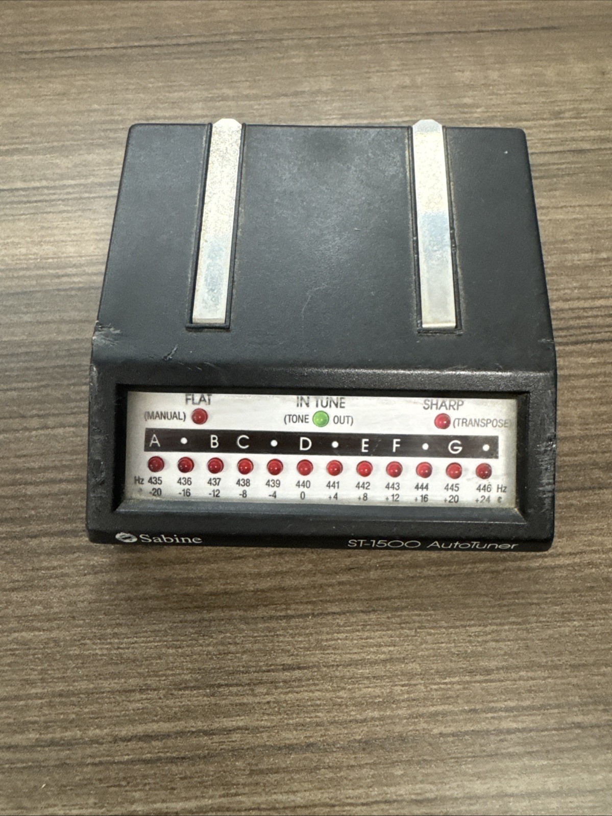 Sabine ST-1500 Auto Tuner Electric Guitar amp Musical Instrument Voice Chromatic