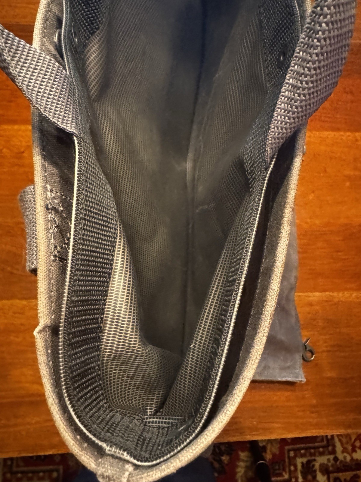 Barebones Harvest Gathering Foraging Gray Canvas Bag Backpack