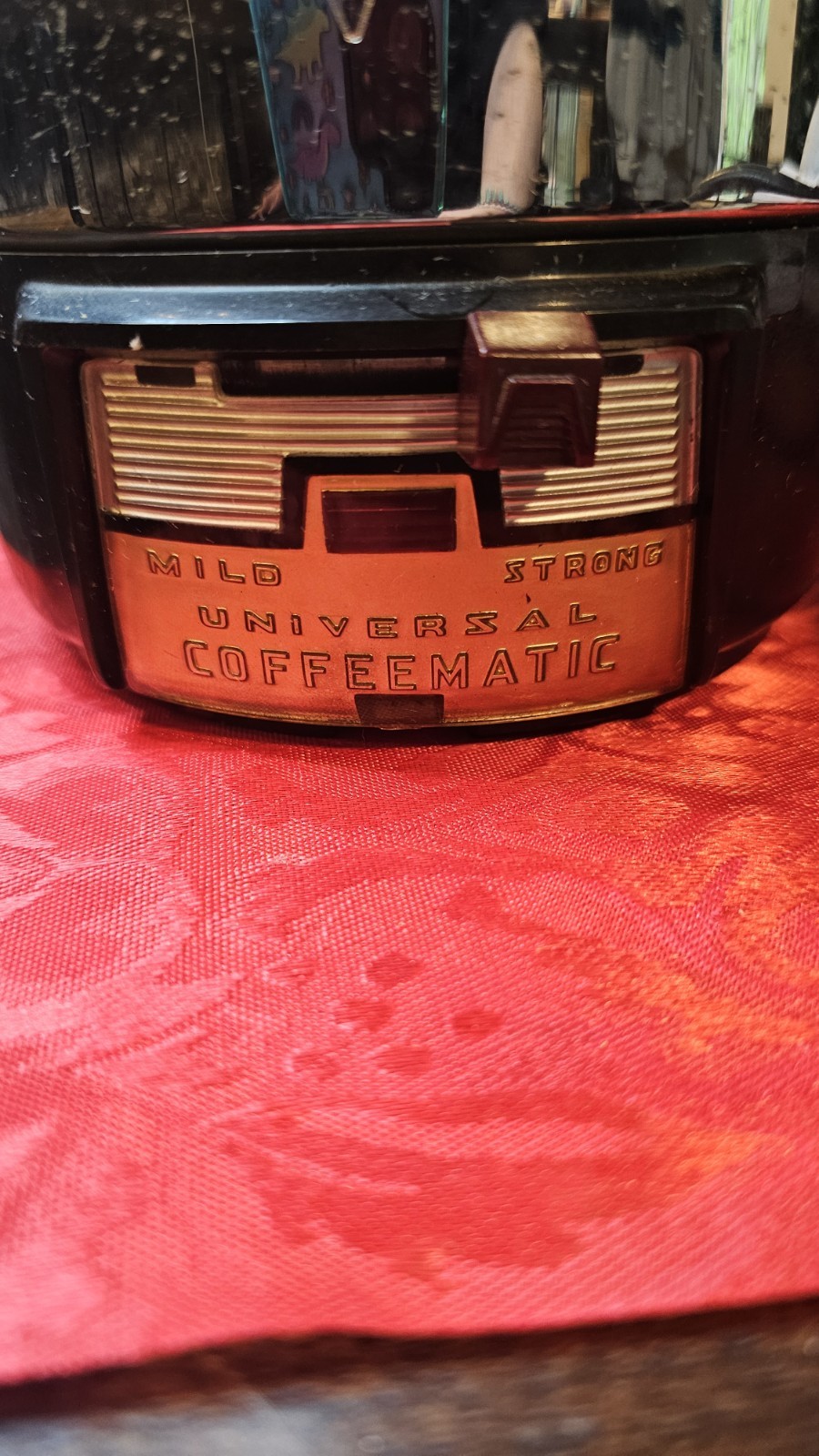 Vintage Universal Coffeematic 4410 Percolator Complete Mid Century Modern Works