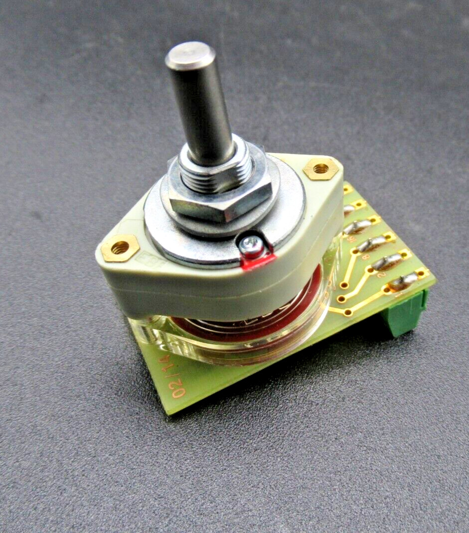 EBE 0046-0495-0003 Selector Knob Switch W PC Board *GREAT CONDITION*