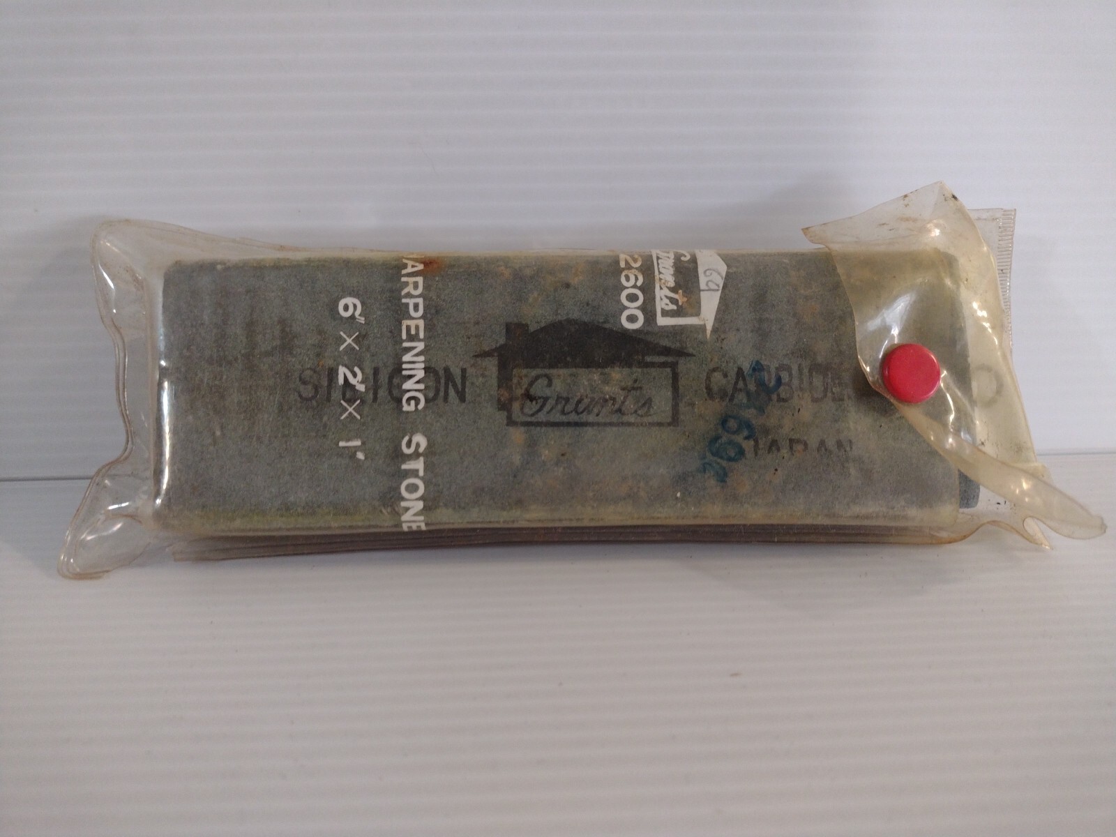 Grants Silicon Carbide Sharpening Stone 6"x2"x1" Grants #2600 Vintage