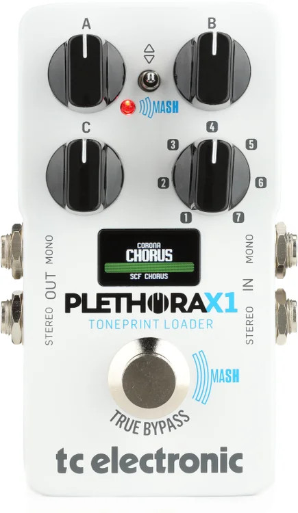 TC Electronic Plethora X1 TonePrint Multi-effects Pedal
