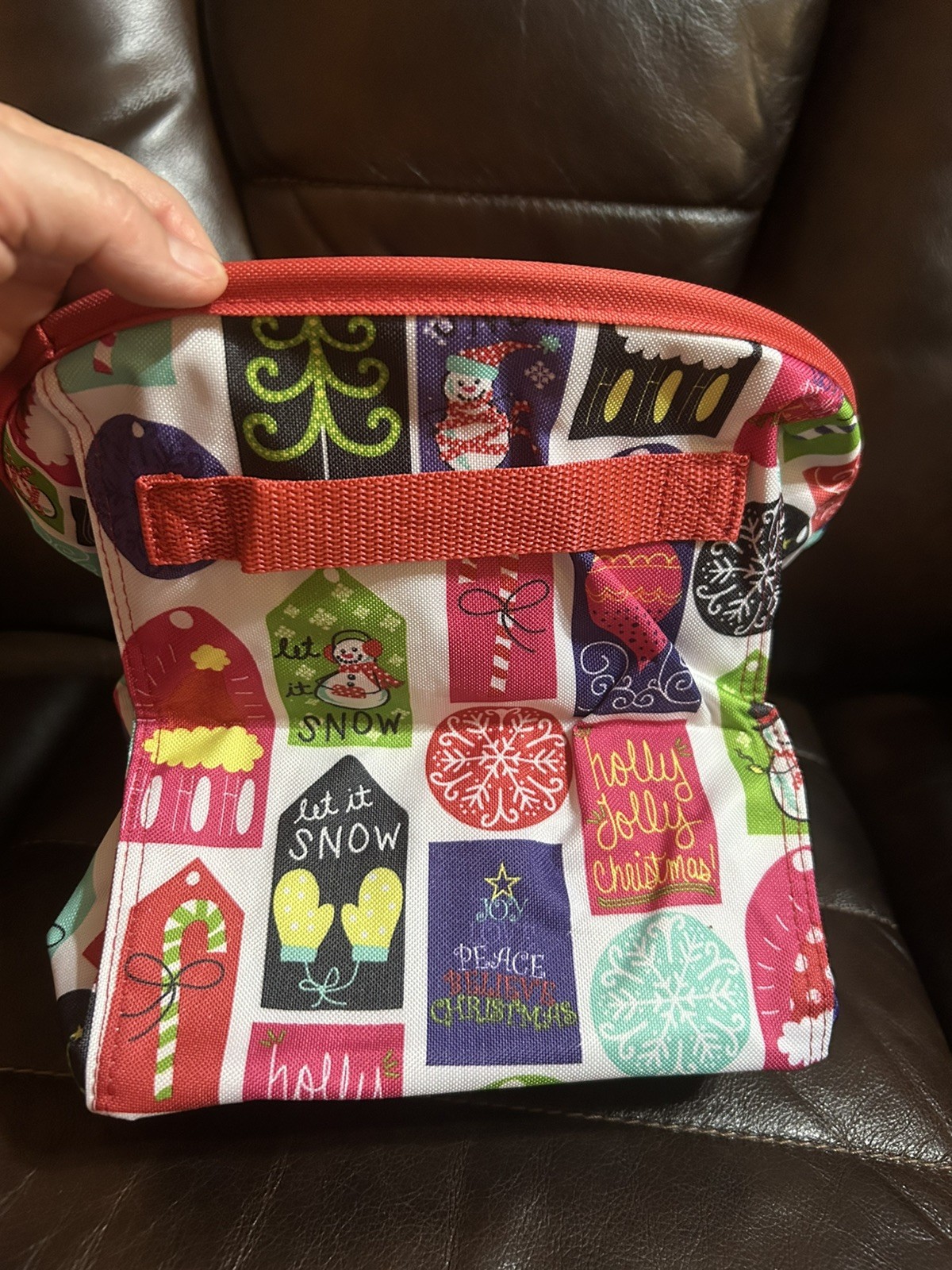 Thirty One Gifts Mini Storage Bin HELLO HOLIDAY New