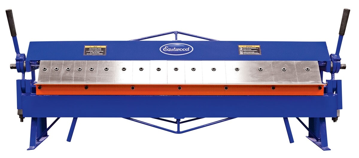 Eastwood 48 inch Box And Pan Bends Sheet Metal Brake Machine Adjustable Fingers